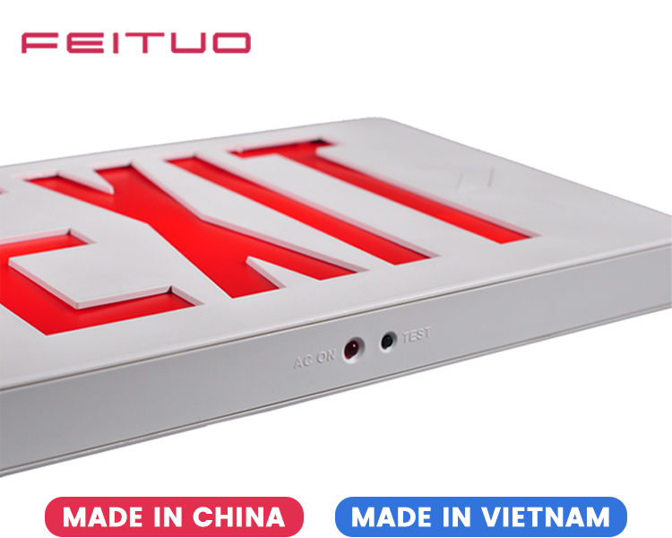 JLEED2RWEM-New Slim Red LED Exit Sign JLEED2RWEM-New Slim Red LED Exit Sign