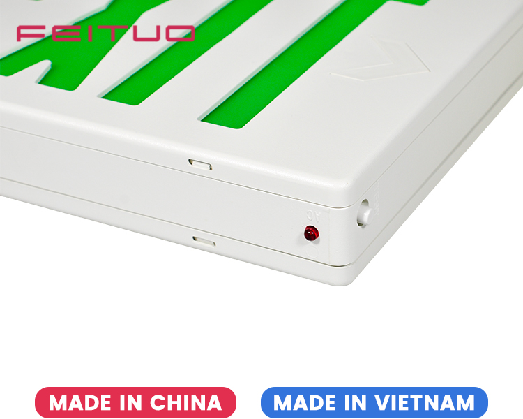JEE2GWE-6 Inch Ul Approved Green Exit Signs JEE2GWE-6 Inch Ul Approved Green Exit Signs