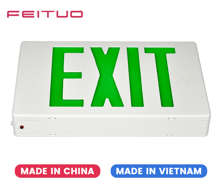JEE2GWE-6 Inch Ul Approved Green Exit Signs JEE2GWE-6 Inch Ul Approved Green Exit Signs