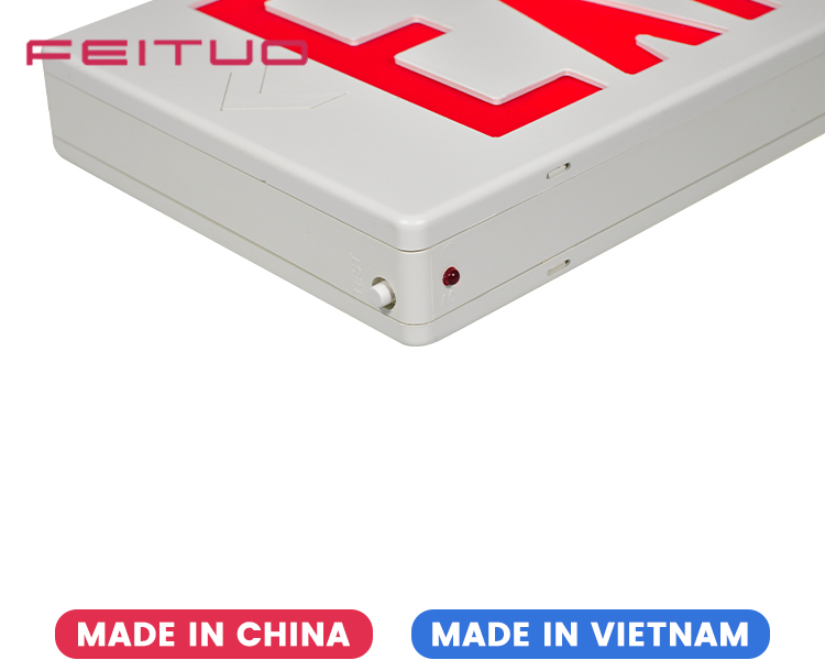 JEE2RWE-Ul Approved Red Exit Signs JEE2RWE-Ul Approved Red Exit Signs