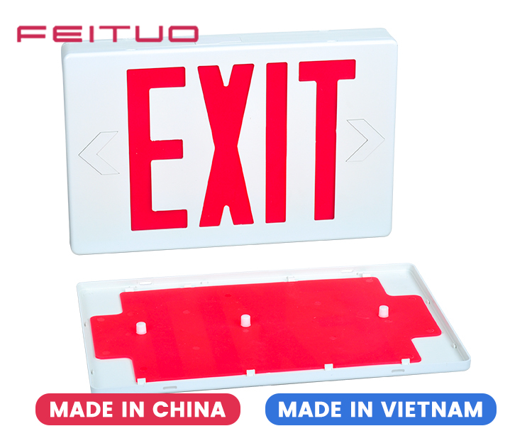 JEE2RWE-Ul Approved Red Exit Signs JEE2RWE-Ul Approved Red Exit Signs