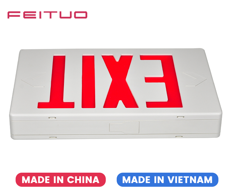 JEE2RWE-Ul Approved Red Exit Signs JEE2RWE-Ul Approved Red Exit Signs