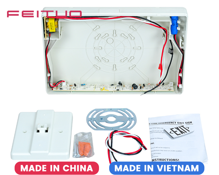 JEE2RWE-Ul Approved Red Exit Signs JEE2RWE-Ul Approved Red Exit Signs