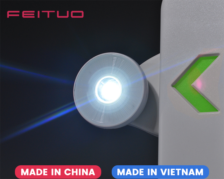 JLECE2GW-New Compact Green Exit Sign