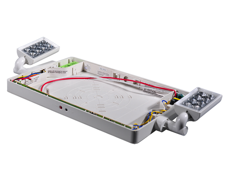 JLECD2RW-Emergency Fire Exit Lights with Red Letters