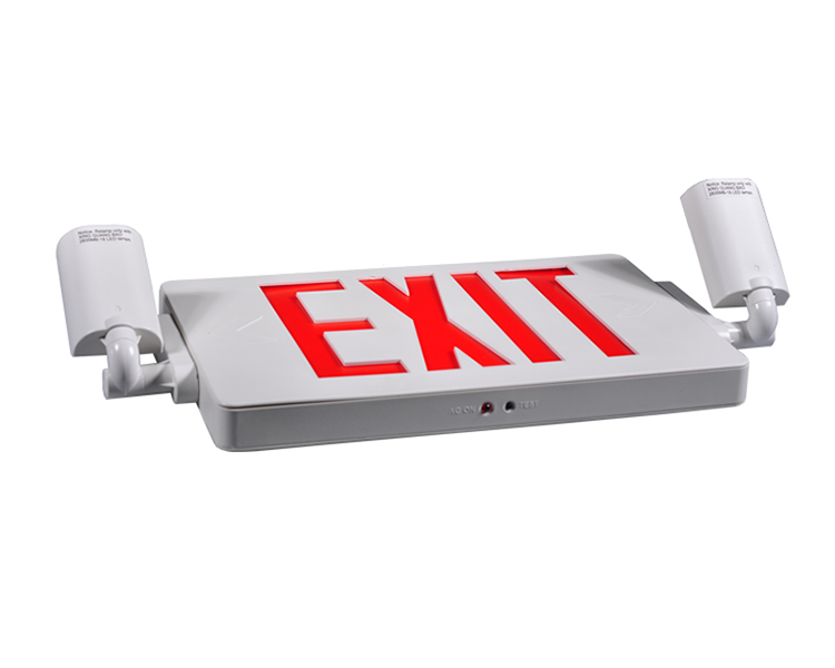 JLECD2RW-Emergency Fire Exit Lights with Red Letters