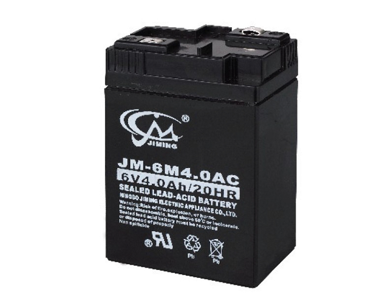 Rechargeable lead-acid battery 6V 4AH